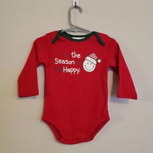 MINIWEAR CHRISTMAS BODY SUIT SIZE 12 M